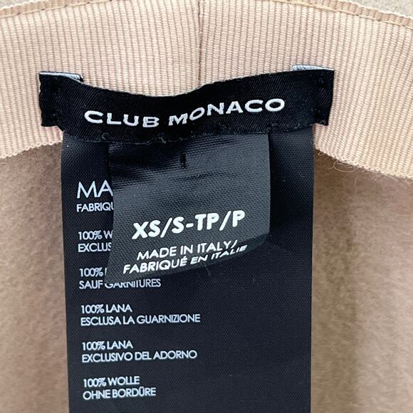 Club Monaco Millennie Wool Hat Ivory Biege main image 8